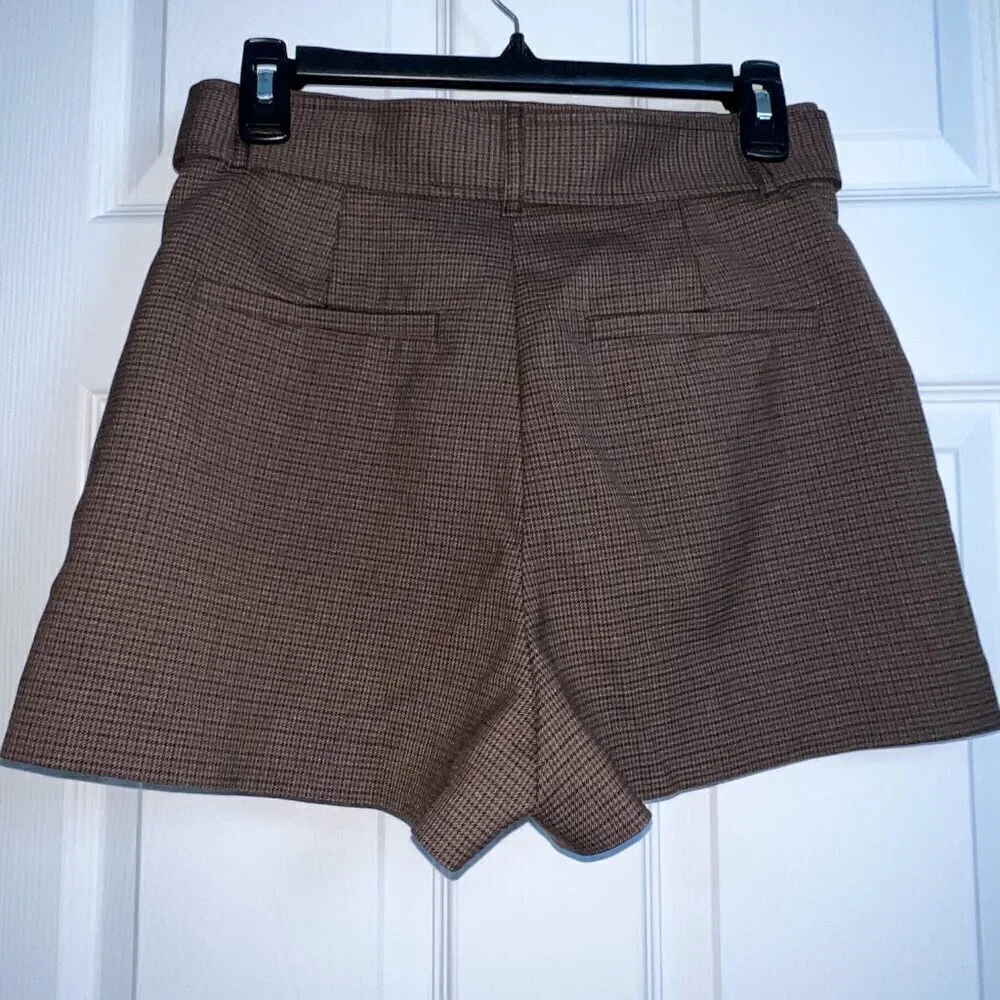 Zara houndstooth plaid
